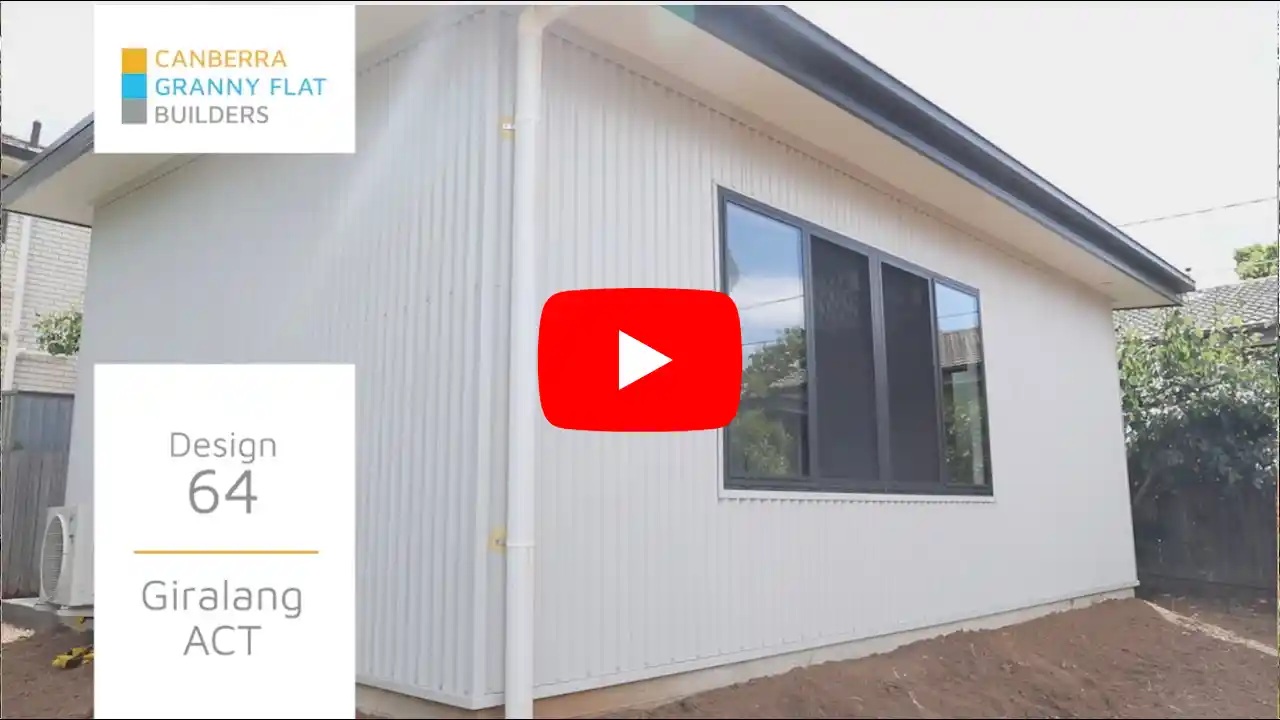 Compact Studio Granny Flat Walkthrough (Giralang, Design 64)